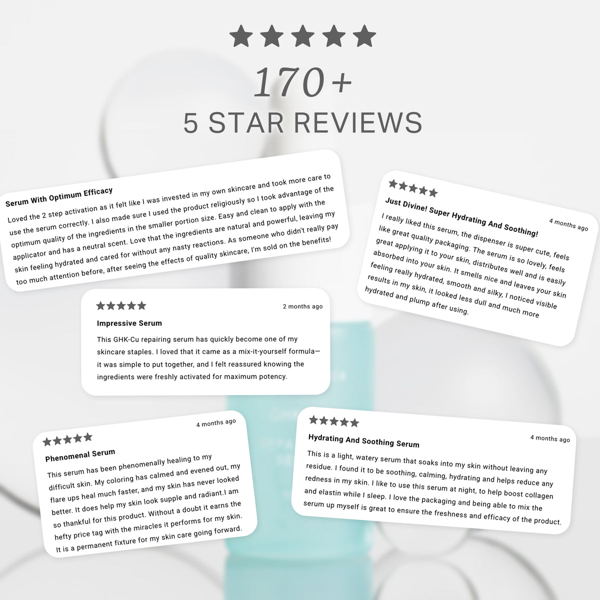 SumaNurica 3 x 0.33 oz GHK-Cu Repairing Serum - 3 Piece SumaNurica 3 x 0.33 oz GHK-Cu Repairing Serum - 3 Piece